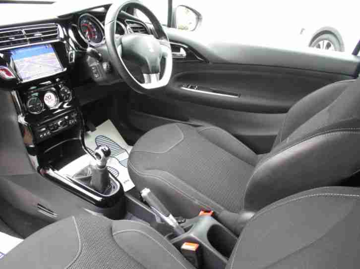 2013/62 Citroen DS3 1.6 VTi ( 120bhp ) DStyle with SAT NAVIGATION