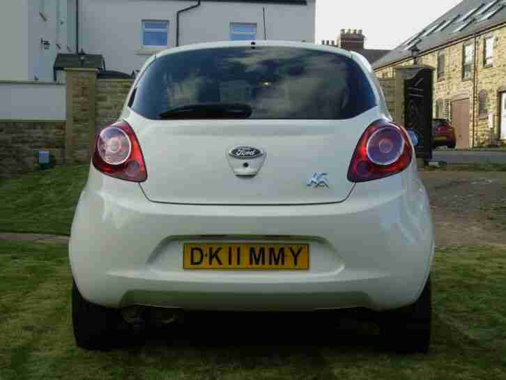 2013/62 FORD KA ZETEC 1.2 S/S 3 DOOR HATCHBACK WHITE MANUAL LOW TAX FULL HISTORY