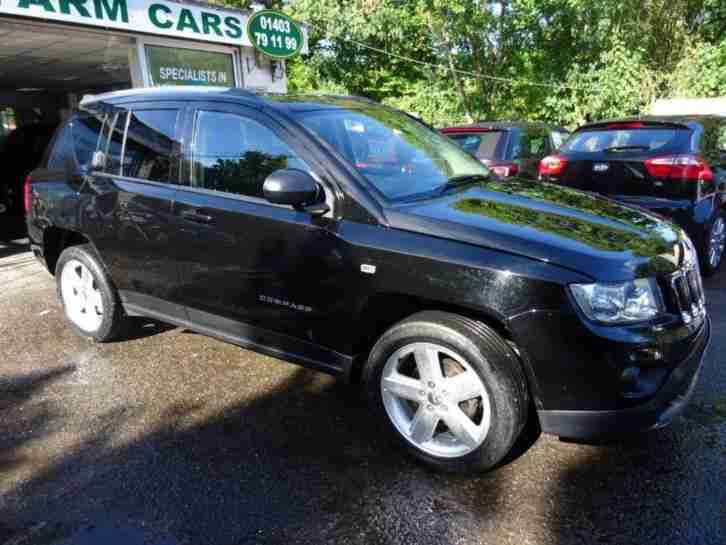 2013 62 JEEP COMPASS 2.1 CRD LIMITED 4WD 5D 161 BHP DIESEL