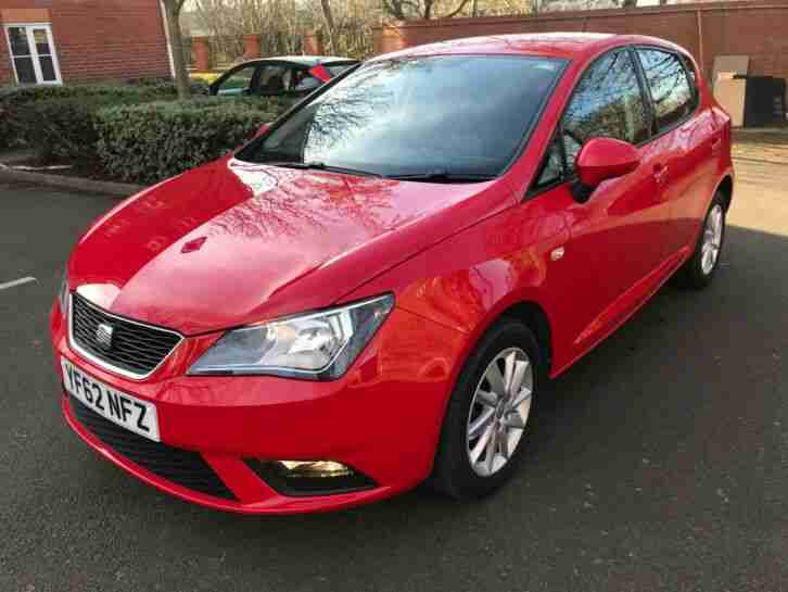 2013(62) SEAT IBIZA SE 5DR 86BHP 1.4 PETROL, LONG MOT PART SERVICES STUNNING CAR