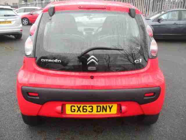 2013 (63) CITROEN C1 1.0 VTR 3DR Manual