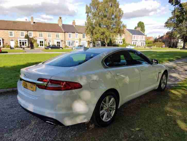2013 63 JAGUAR XF 2.2 D LUXURY 4D AUTO 163 BHP DIESEL