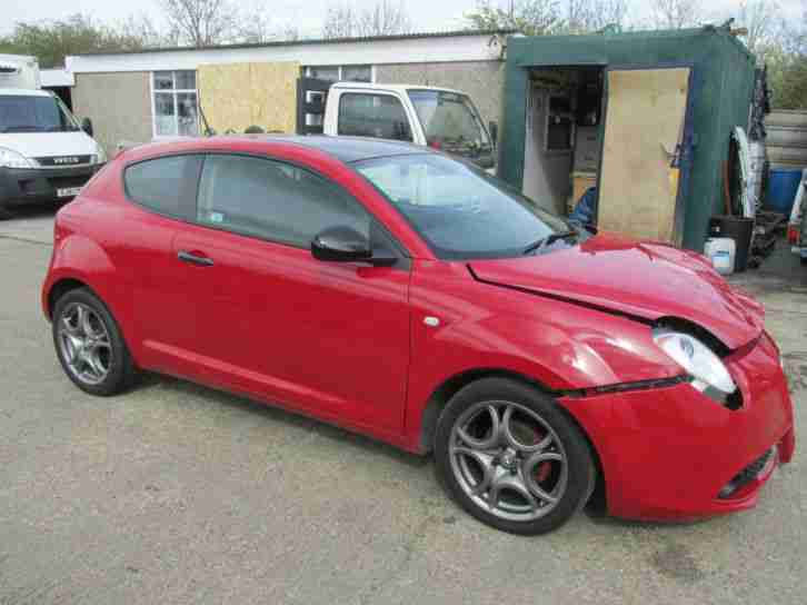 2013, 63 REG ALFA ROMEO MITO LIVE TWINAIR 0.9 DAMAGED SALVAGE SPARES OR REPAIR