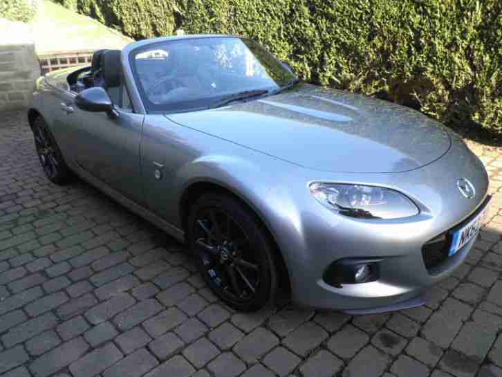 2013 63 REG MAZDA MX 5 1.8 COUPE SPORT GRAPHITE WITH FOLDING ELECTRIC ROOF