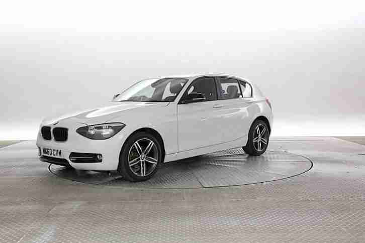 2013 (63 Reg) BMW 114D 1.6 Sport Alpine White 5 STANDARD DIESEL MANUAL