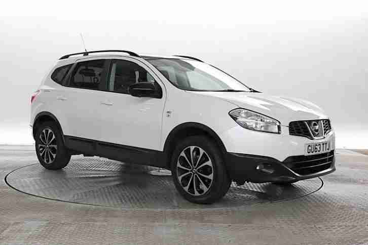 2013 (63 Reg) Nissan Qashqai 1.6 360 4x2 Storm White 5 STANDARD PETROL MANUAL