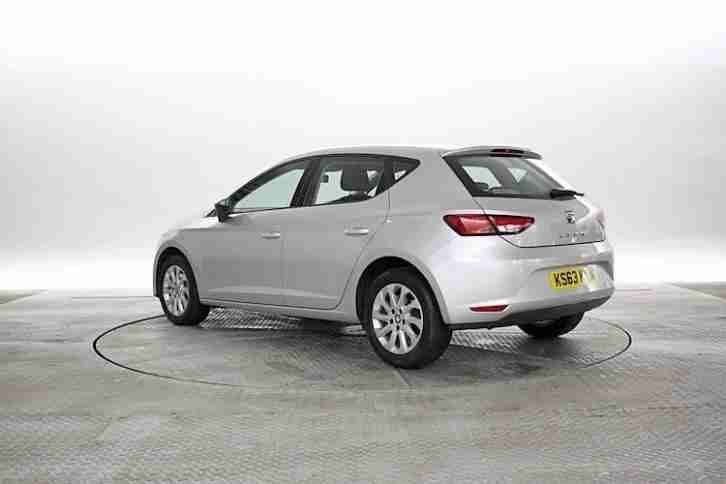 2013 (63 Reg) Seat Leon 1.6 TDi 105 SE DSG Ice Silver 5 STANDARD DIESEL AUTOMATI