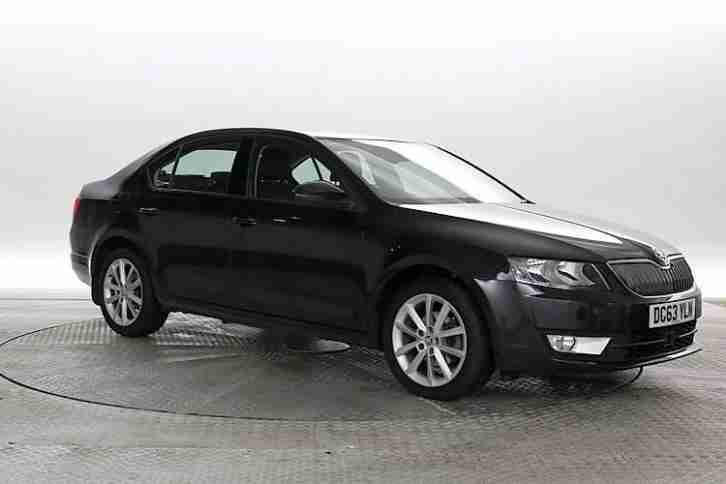 2013 (63 Reg) Skoda Octavia 1.6 TDi SE DSG Magic Black 5 STANDARD DIESEL AUTOMAT