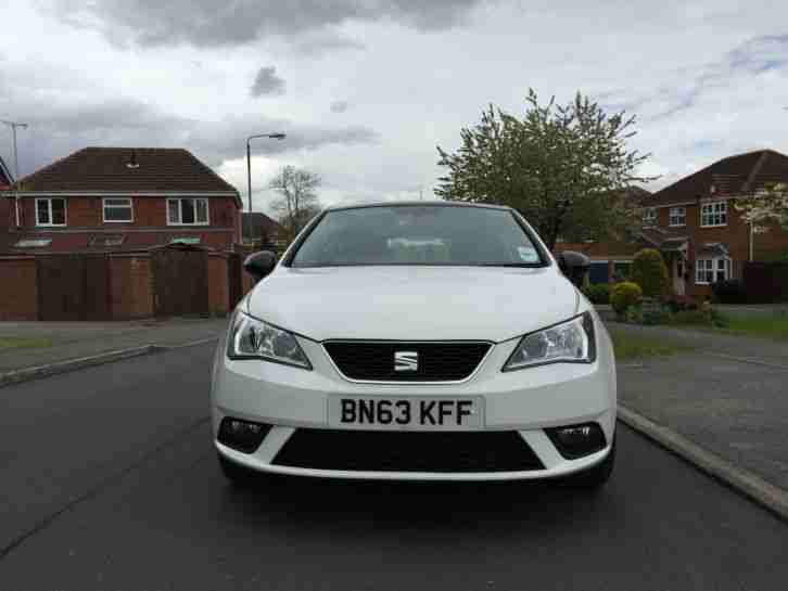 2013 (63) SEAT IBIZA SPECIAL EDITION 1.4 IN PEARL WHITE DAMAGED REPAIRED L@@K