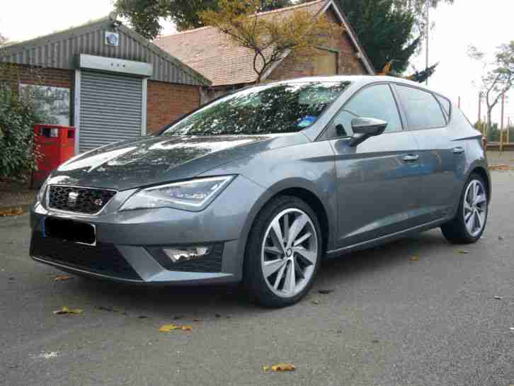 2013 63 SEAT LEON 1,8 TSI FR 5D00R, TECHNOLOGY PACK MANSOON GREY