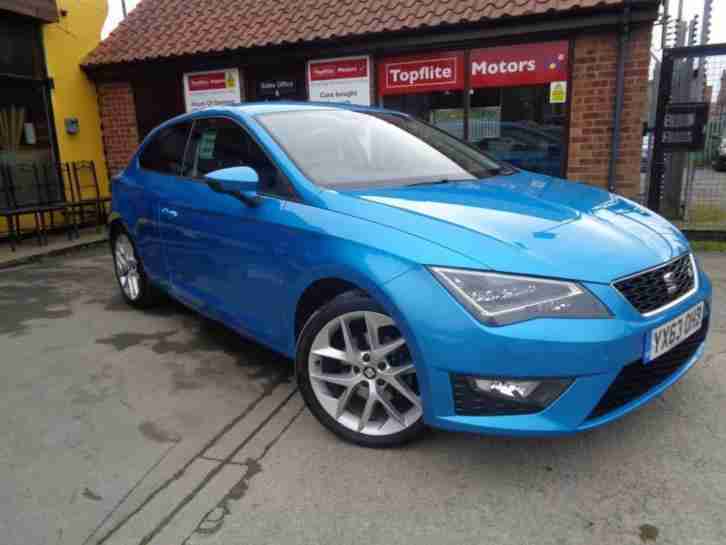 2013 63 SEAT LEON 2.0 TDI FR TECHNOLOGY 3D 150 BHP DIESEL