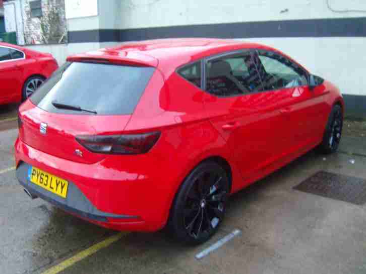 2013/63 SEAT LEON 2.0TDI FR TECHNOLOGY PACK, REMAPPED, 22K FSH FOR SALE