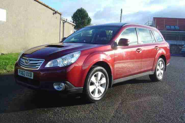 2013 63 OUTBACK 2.0 D SX 5D 150 BHP