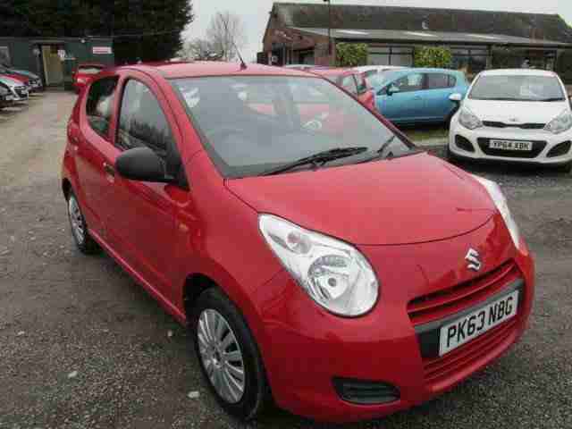 2013 63 SUZUKI ALTO 1.0 SZ 5DR FULL SERVICE HISTORY FREE TAX EXCELLENT MPG