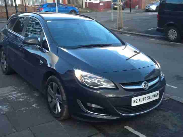 2013 63 VAUXHALL ASTRA SRI 2.0 DIESEL UNRECORDED DAMAGED REPAIRABLE SALVAGE