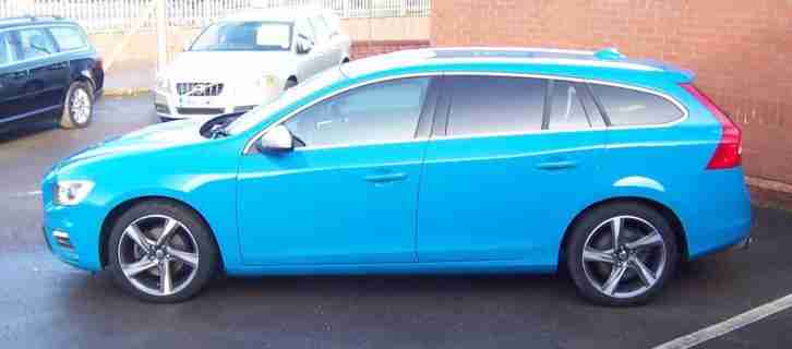 2013 (63) VOLVO V60 D2 115bhp R DESIGN LUX NAV DIESEL ESTATE
