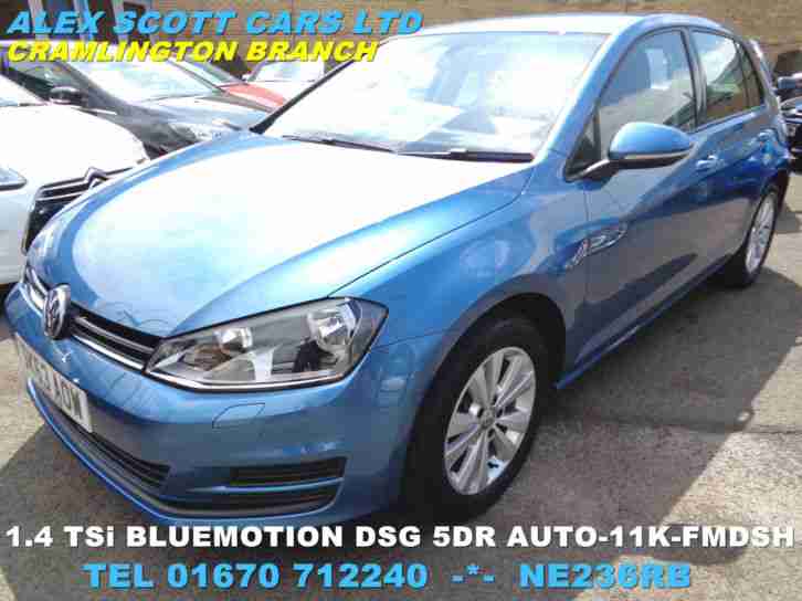 2013 63 Volkswagen Golf 1.4 TSI ( 122ps ) ( s/s ) DSG SE 5DR AUTO &pound;30 RTAX