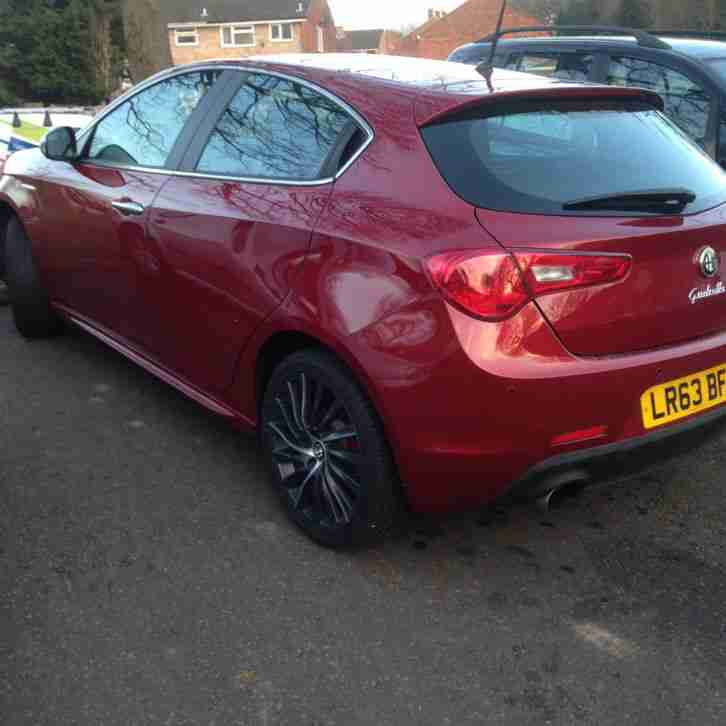 2013 ALFA ROMEO GIULIETTA SPORTIVA MULTIA RED CLOVERLEAF