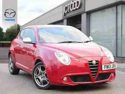 2013 ALFA ROMEO MITO 0.9 DISTINCTIVE (TB TWINAIR) MANUAL 3-DOOR HATCHBACK