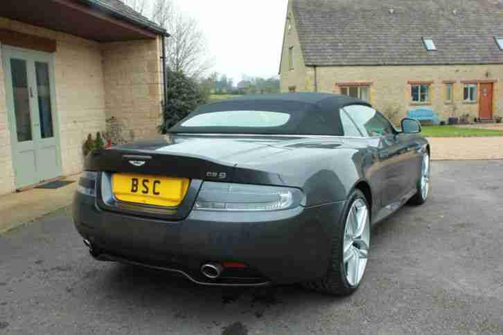 2013 ASTON MARTIN DB9 VOLANTE TOUCHTRONIC