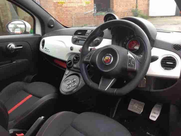 2013 Abarth 500 1.4 T-Jet Hatchback 3dr Petrol Automatic (151 g/km, 140