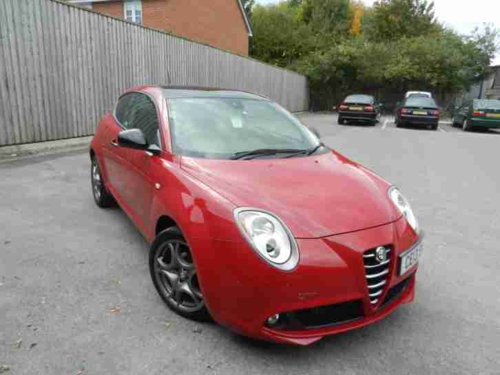 2013 Alfa Romeo MiTo 0.9 TB TwinAir Live 3dr Petrol Red Manual