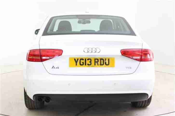 2013 Audi A4 2.0 TDI SE TECHNIK 4d AUTO 141 BHP Sat Nav Leather Interior