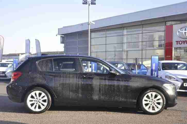2013 BMW 1 Series 1.6 114i Urban Petrol black Manual