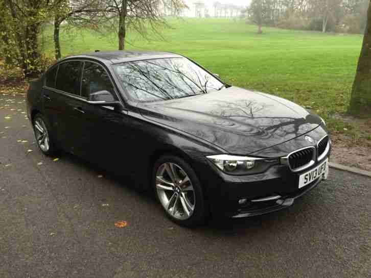 2013 BMW 320I XDRIVE SPORT BLACK 13 REG MINT CAR INSIDE AND OUT CHEAP 4X4