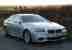 2013 BMW 520D M SPORT AUTO SILVER WITH LEATHER, SAT NAV, F BMW S H