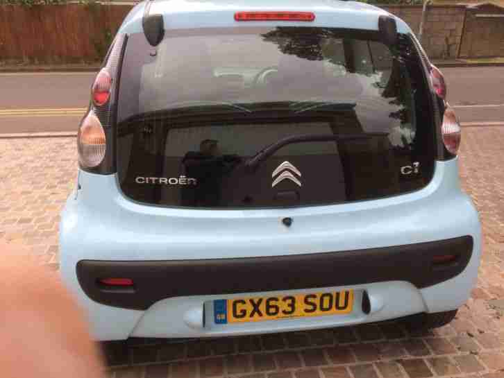 2013 Citroen C1 VTR 1 Owner Full History MOT - Zero Rate Road Tax - 74 MPG