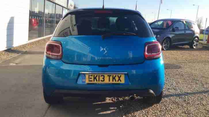 2013 Citroen DS3 1.6 VTi 16V DStyle Plus 3dr Manual Petrol Hatchback