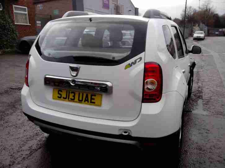 2013 DACIA DUSTER LAUREATE 4x4 4WD DCI DIESEL