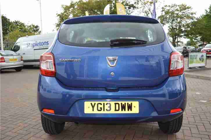 2013 Dacia SANDERO LAUREATE Petrol Manual