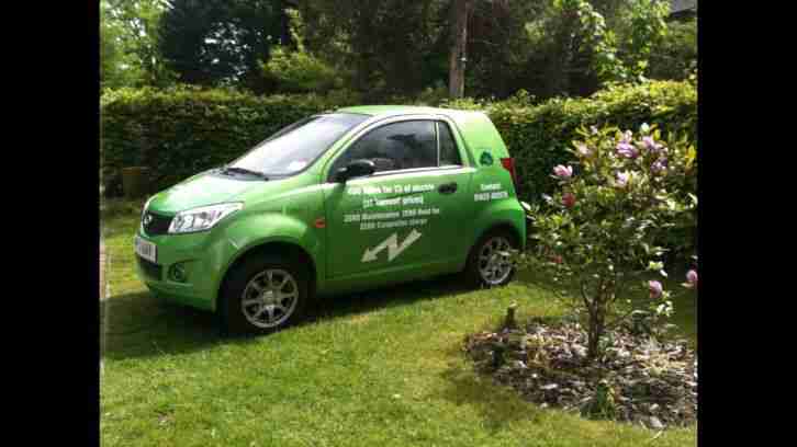 2013 Electric car LHD Fully Road Legal Demonstrator 50 mile range @ 50 mph 96V