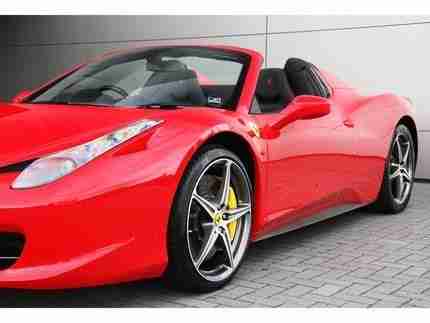 2013 FERRARI 458 SPIDER ONE OWNER DUAL-CLUTCH, 7-SPEED F1 CONVERTIBLE