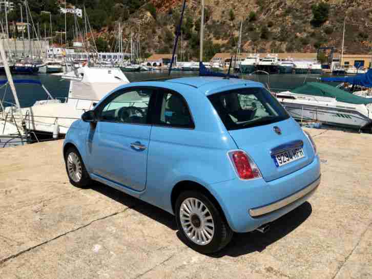 2013 FIAT 500 1.2 LOUNGE 3DR LHD IN SPAIN