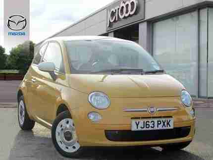 2013 FIAT 500 1.2I COLOUR THERAPY 3 DOOR MANUAL 3-DOOR HATCHBACK