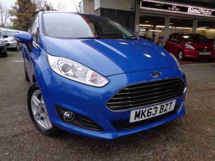 2013 FIESTA ZETEC 1.25 10000 MILES