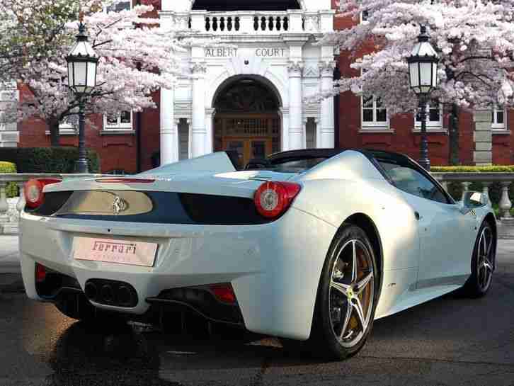 2013 Ferrari 458 Spider 2013/62 Petrol F1 DCT