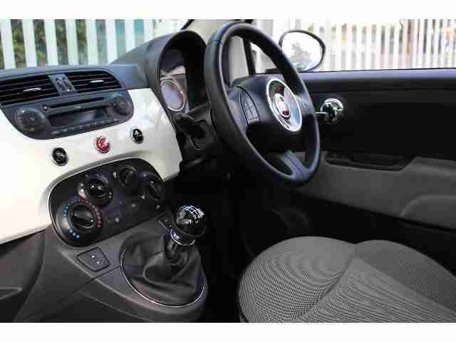 2013 Fiat 500 1.2 Lounge 3Dr [start Stop] Petrol Hatchback