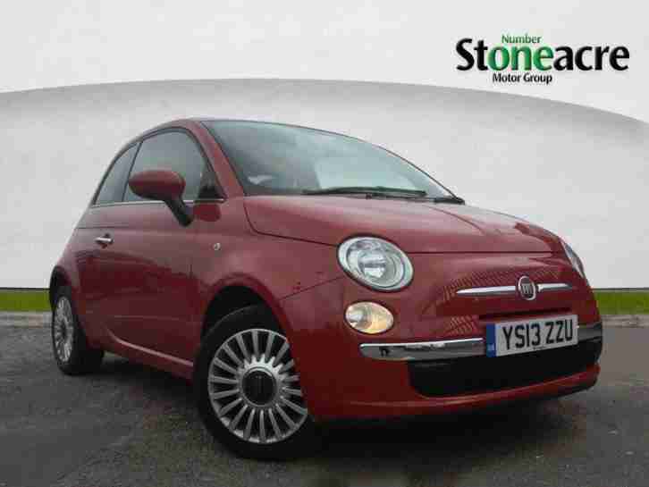 2013 Fiat 500 1.2 Lounge Hatchback 3dr Petrol Manual (start/stop) (113