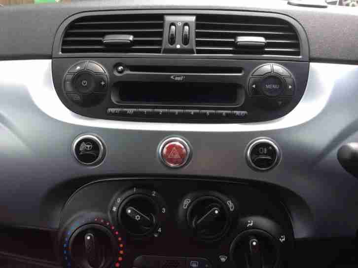 2013 Fiat 500 S DUALOGIC Petrol white Semi Auto