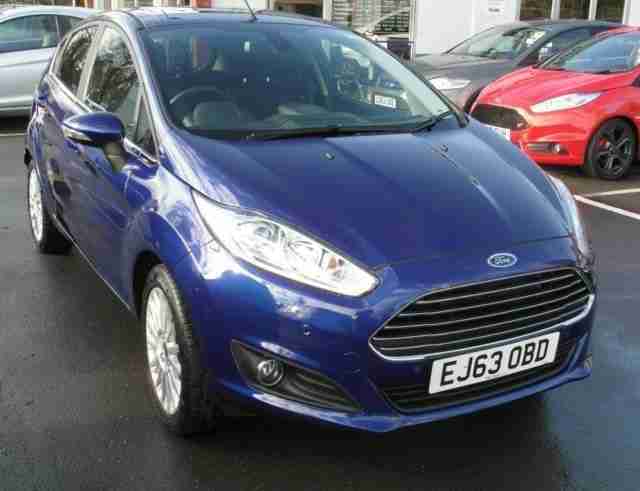 2013 Fiesta Titanium Powershift Petrol