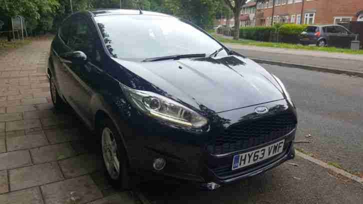 2013 Ford Fiesta ZETEC 1.25 82ps 3dr 63 PLATE, Radio CD Player, Auxiliary Input,