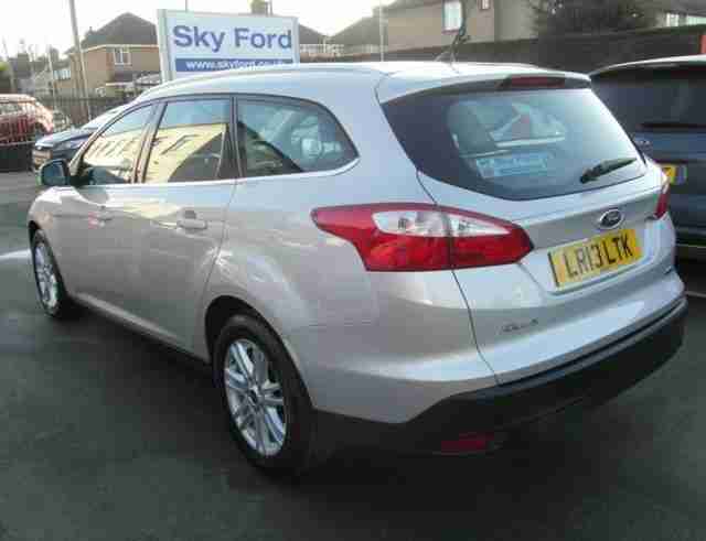 2013 Ford Focus TITANIUM TDCI 115 Diesel Silver Manual