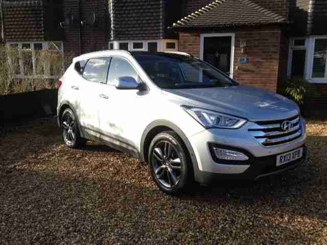2013 HYUNDAI SANTA FE PREMIUM SE CRDI SILVER
