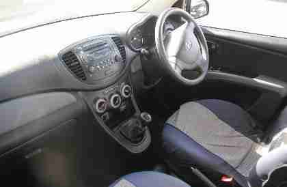 2013 Hyundai i10 1.2 Active Petrol black Manual