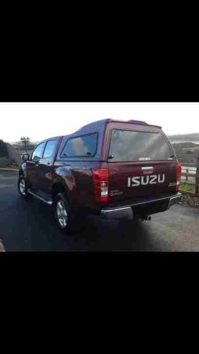 2013 ISUZU D MAX UTAH RED PICK UP 4X4