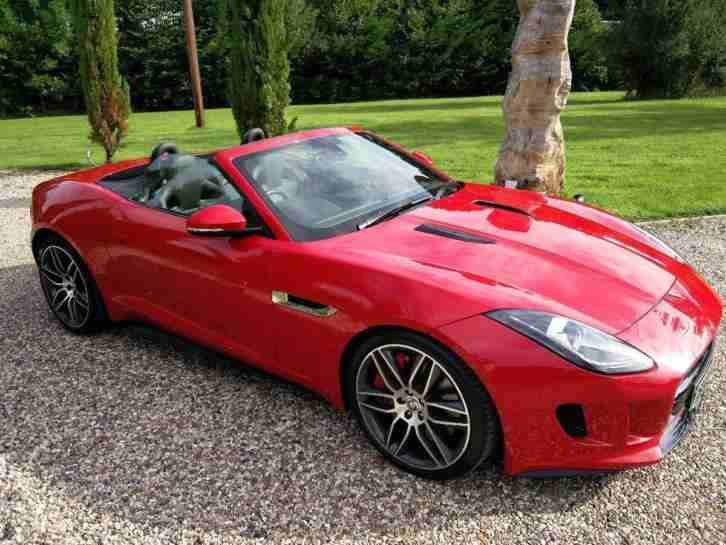 2013 Jaguar F-TYPE V8 S Petrol red Automatic